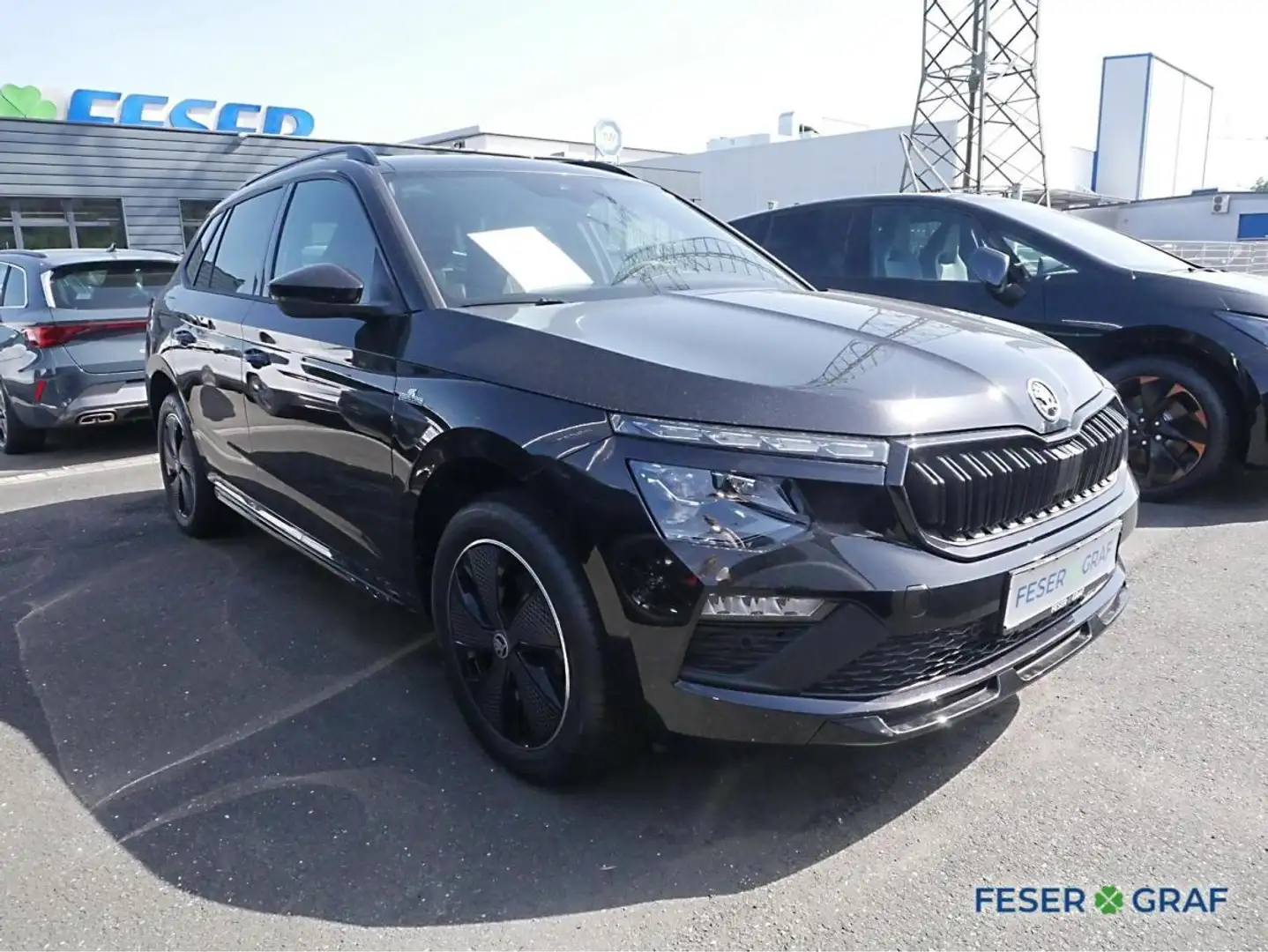Skoda Kamiq Monte Carlo 1,5 TSI DSG - AHK,NAVI,KAMERA Schwarz - 2