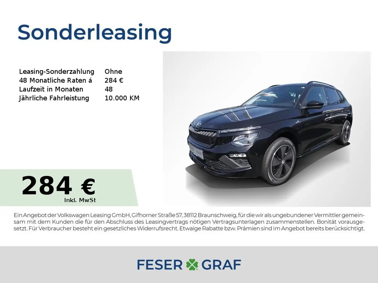 Skoda Kamiq Monte Carlo 1,5 TSI DSG - AHK,NAVI,KAMERA Schwarz - 1