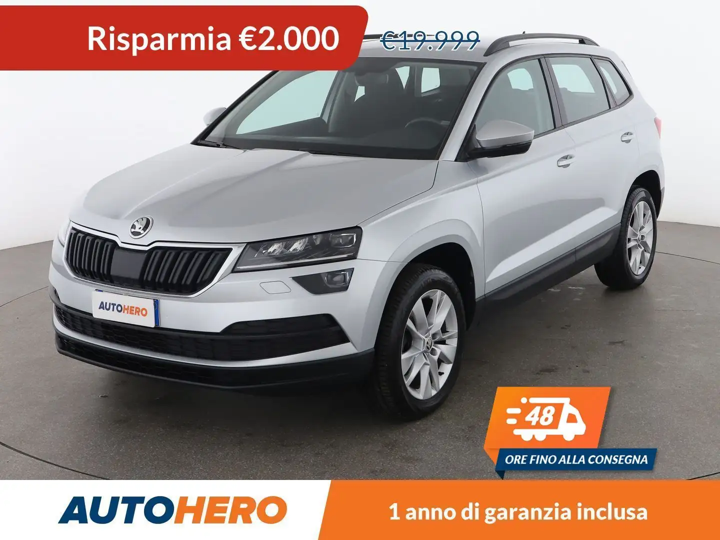 Skoda Karoq 1.6 TDI Executive DSG Argento - 1