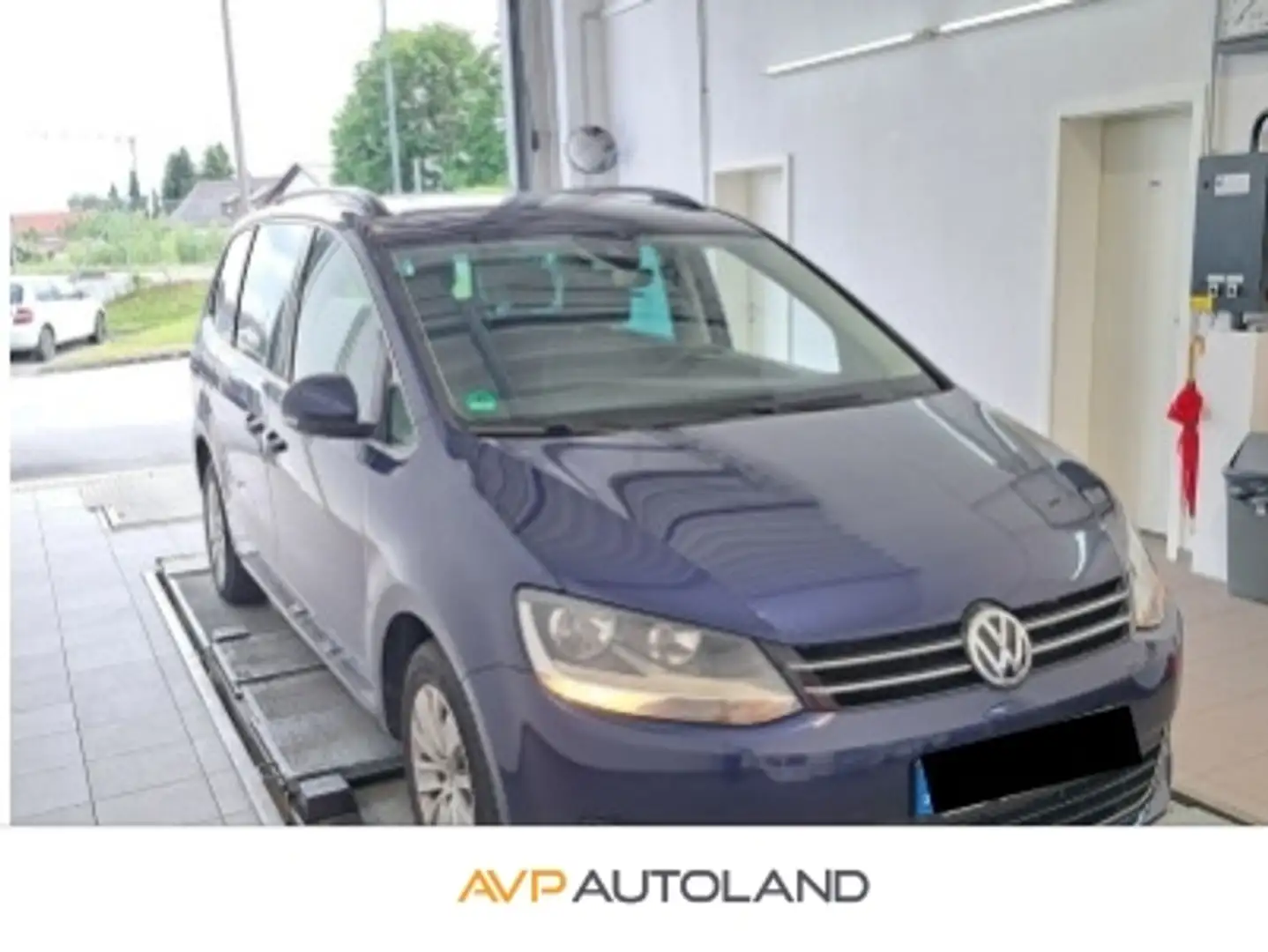 Volkswagen Sharan 2.0 TDI DSG Comfortline | NAVI | 7-SITZER Modrá - 1