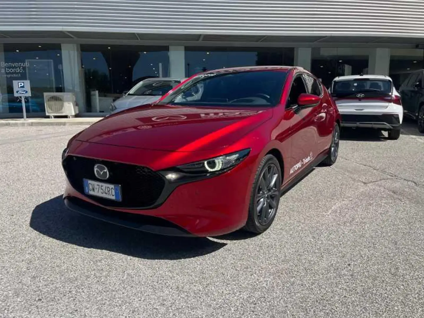Mazda 3 5p 2.5 m-hybrid exclusive line 140cv Rojo - 1