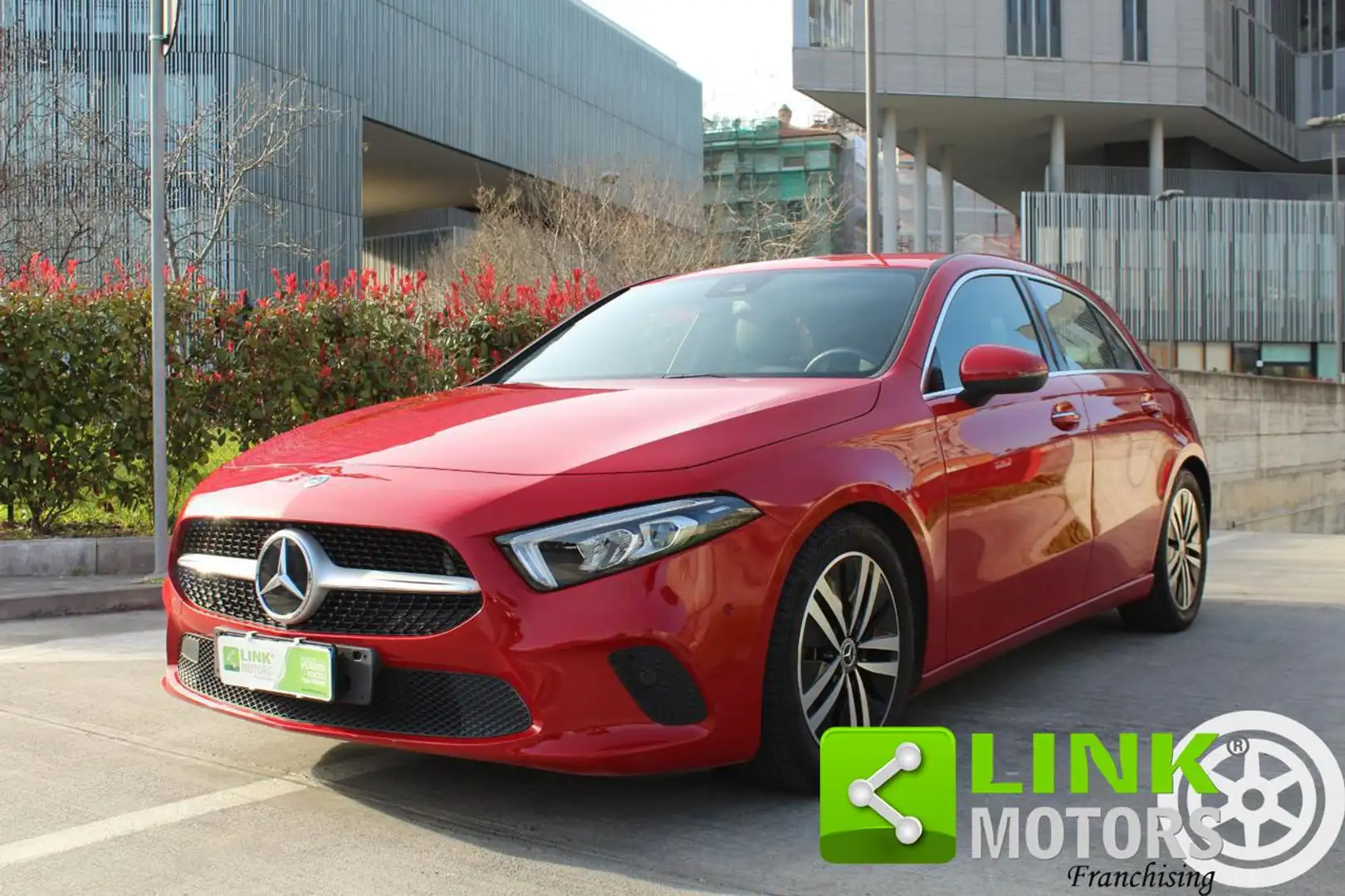 Mercedes-Benz A 180 Premium , Tagliandi certificati, Batteria nuova Rouge - 1