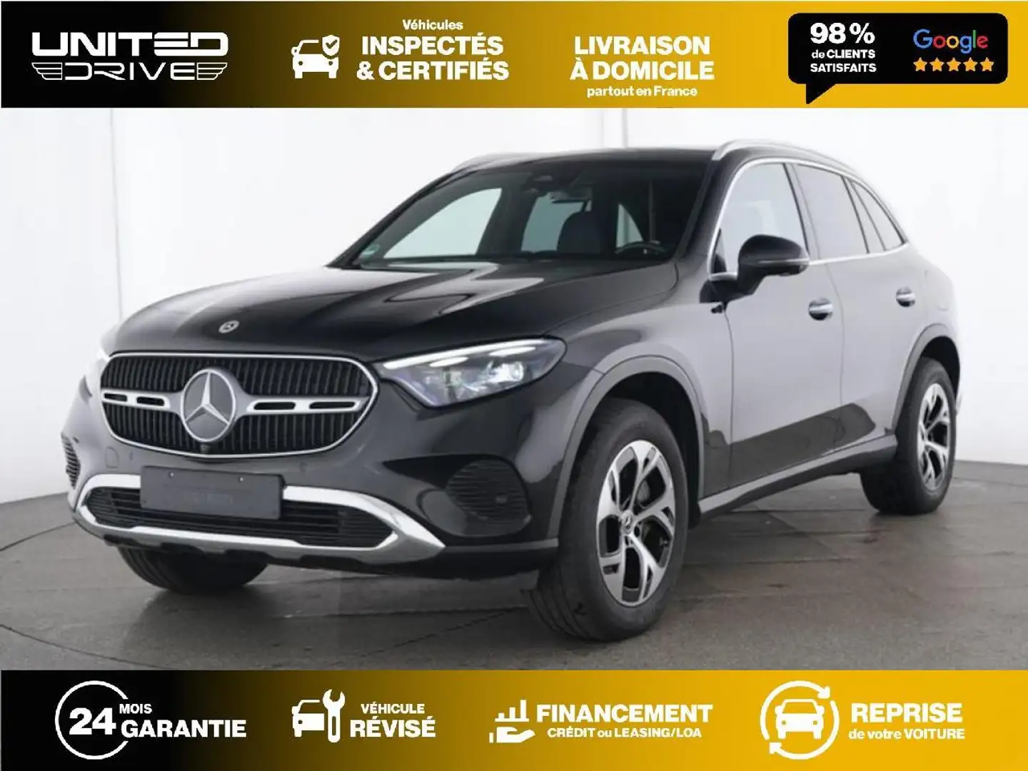 Mercedes-Benz GLC 300 GLC 300 de - BVA 9G-Tronic  - BM X254 Avantgarde Line 4-Matic - BVA Schwarz - 1