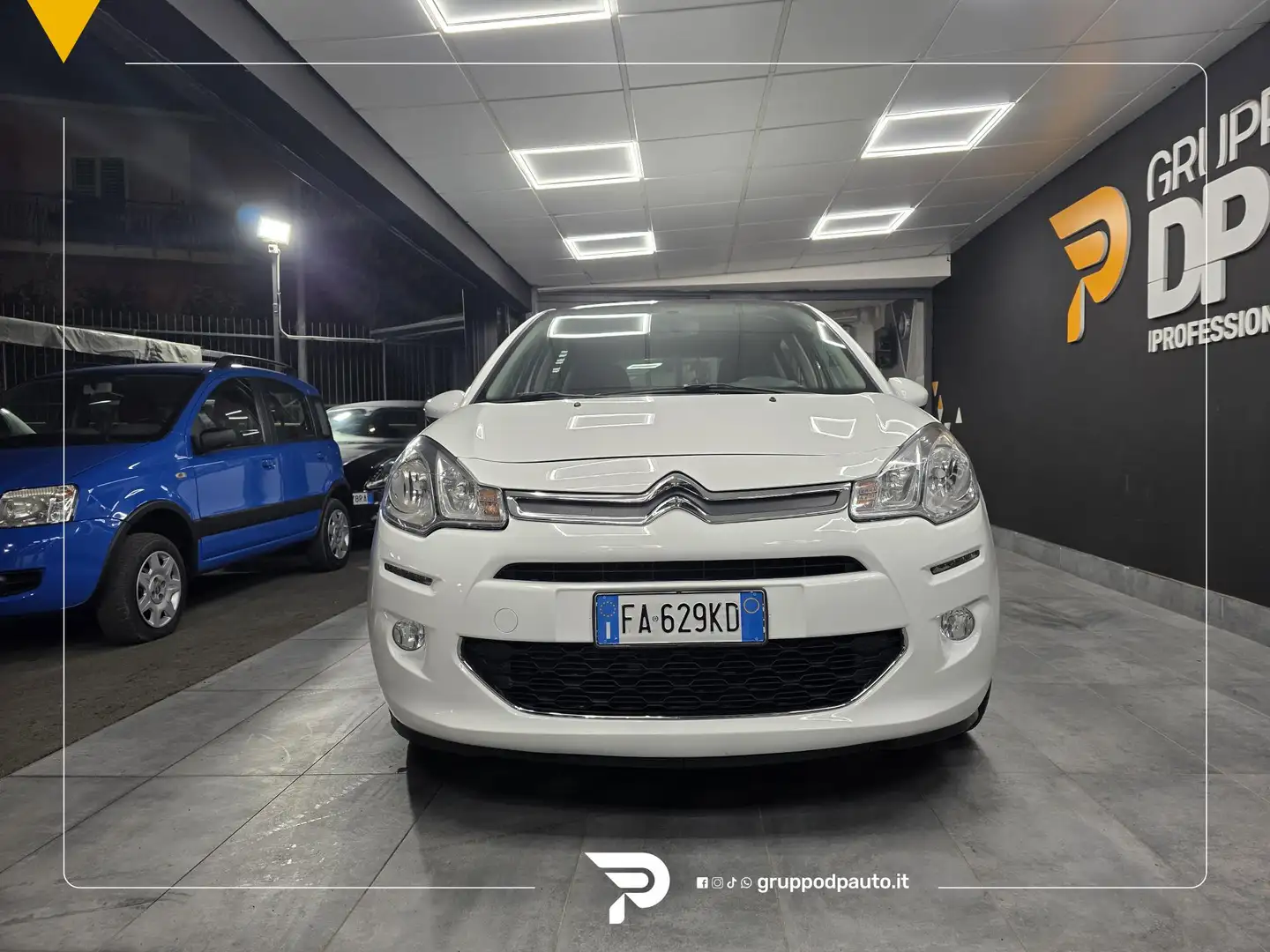 Citroen C3 1.2 puretech Exclusive 82cv E6 Wit - 2