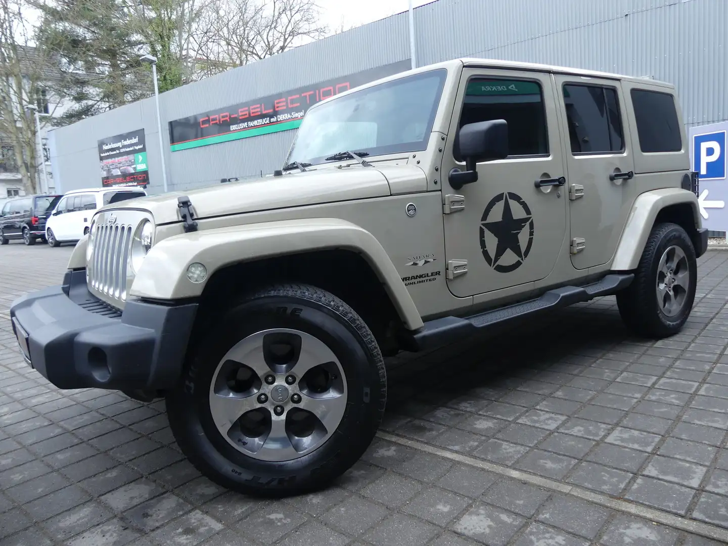 Jeep Wrangler 3.6 V6 Unlimited Sahara NAVI/TEMP/LEDER Beige - 2