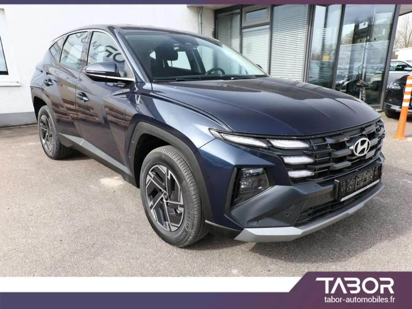Hyundai TUCSON 1.6 HEV 215 DCT LED GPS cam PDC Bleu - 2