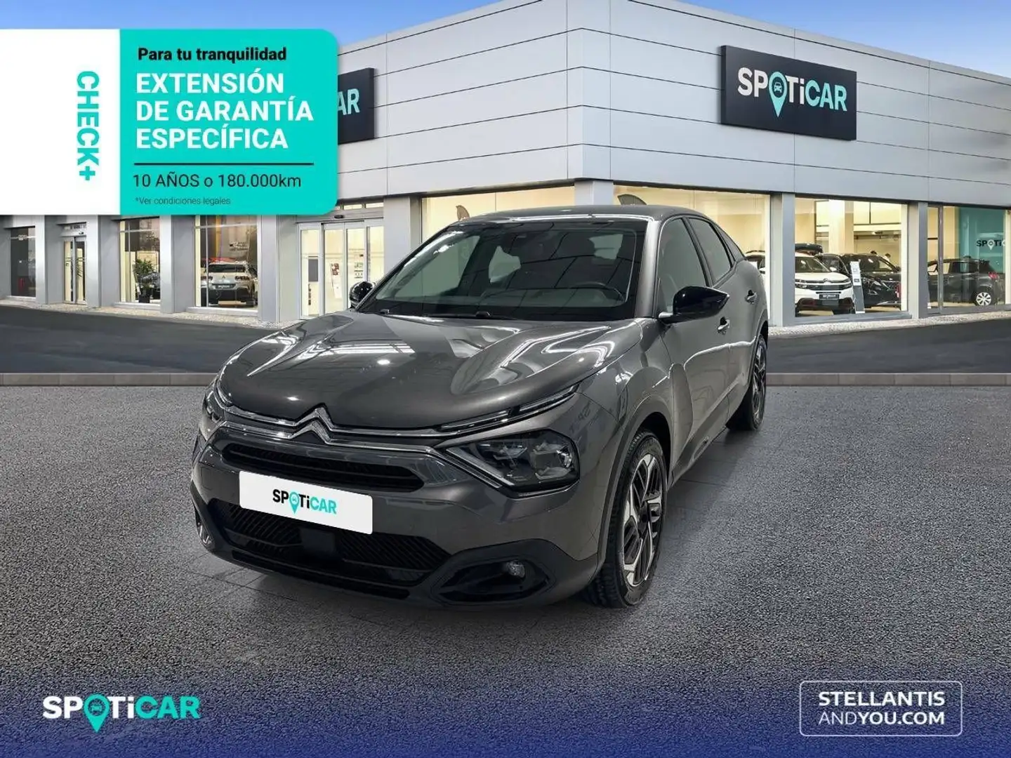 Citroen C4 1.2 PureTech Feel Pack S&S EAT8 130 Gris - 1
