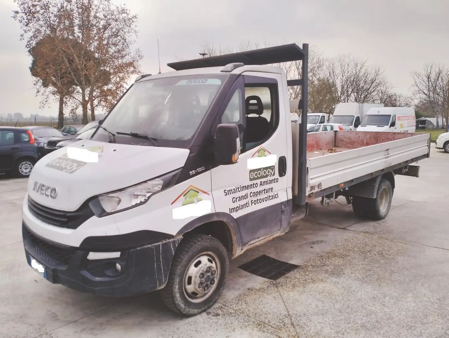 Iveco Daily 2.3 - SINISTRO DA INCENDIO - MOTORE  OK Blanc - 2