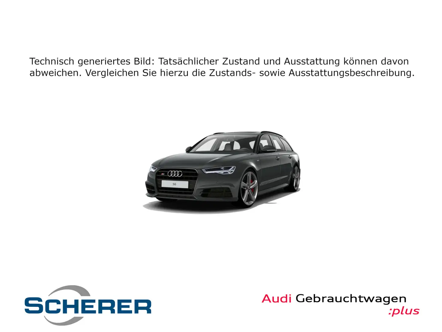 Audi S6 4.0 TFSI MATRIX NAVI PANO AHK BOSE RFK Gris - 1