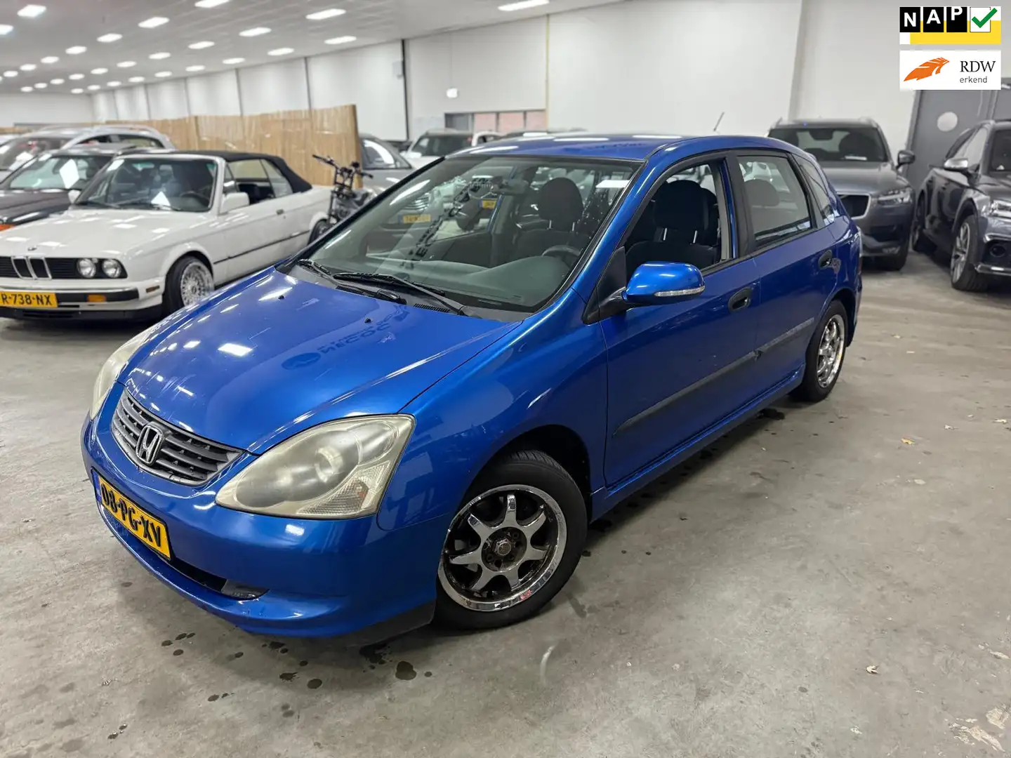 Honda Civic 1.4i LS / RIJDT SCHAKELT GOED / INRUIL VERKREGEN Blauw - 1