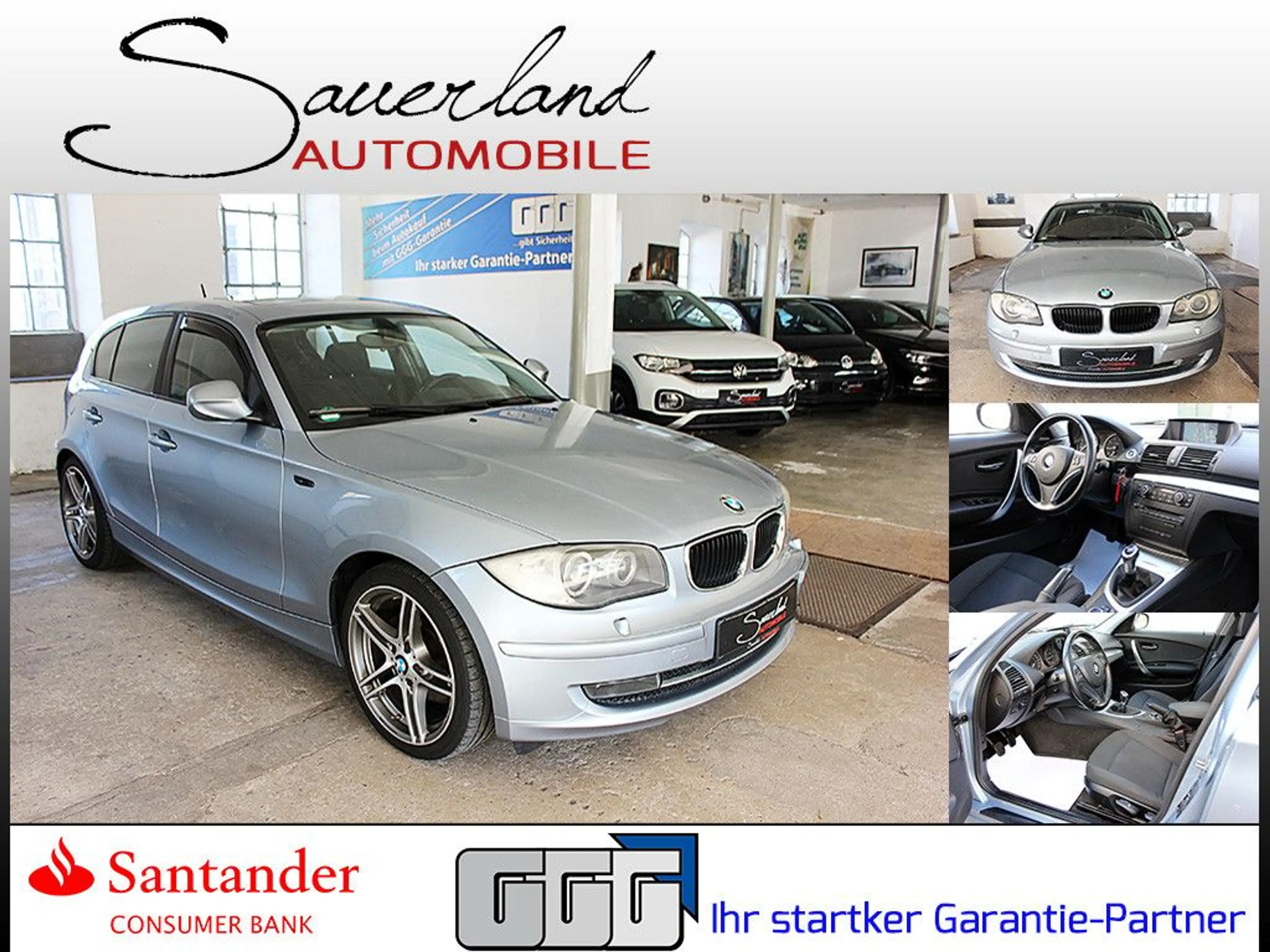 BMW 118 i NAVI XENON ABGAS 18" M FELGEN