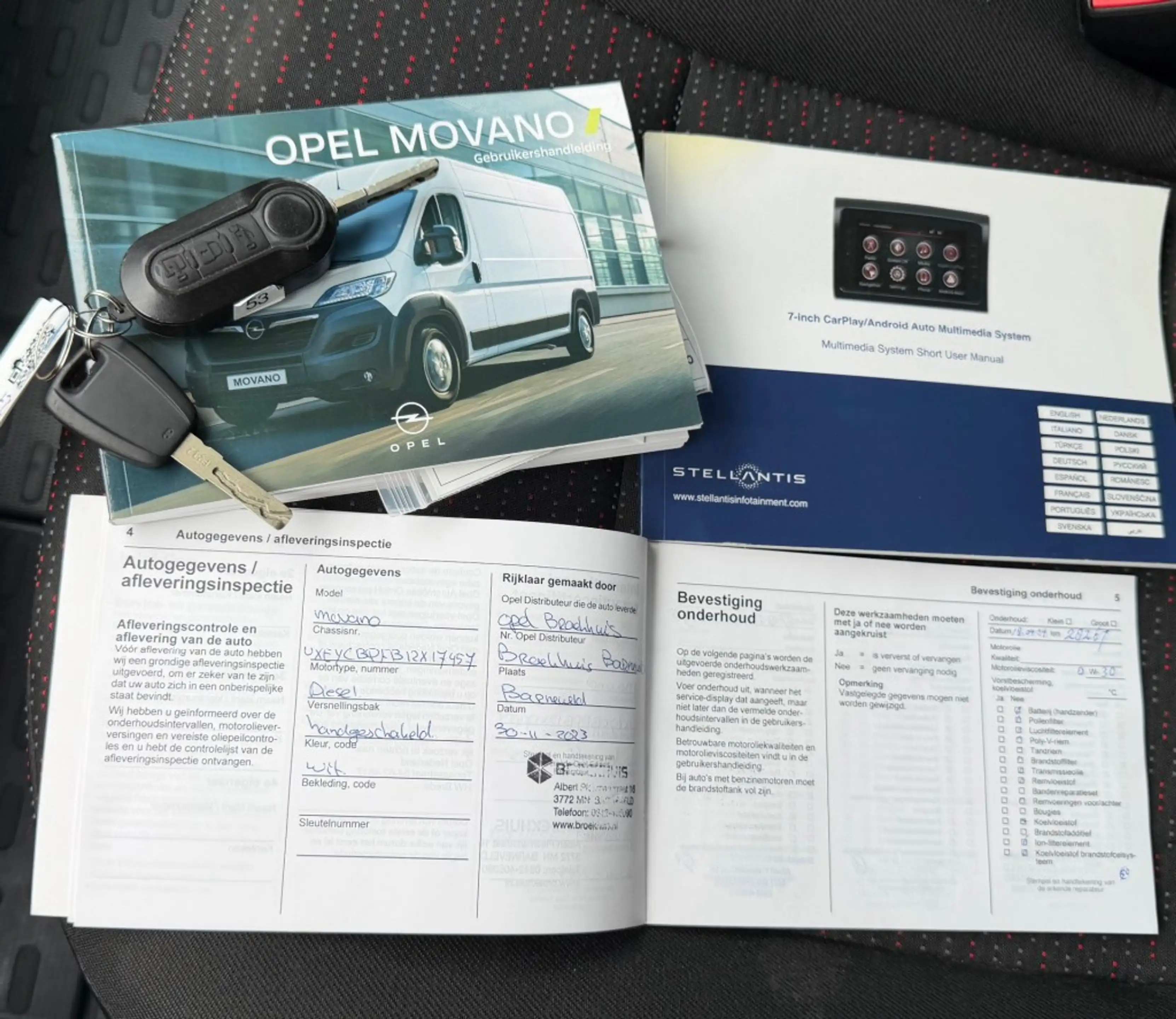 Opel Movano 2.2D 103KW 140PK L2H2 EURO 6 APPLE CARPLAY/ CAMERA — photo 27