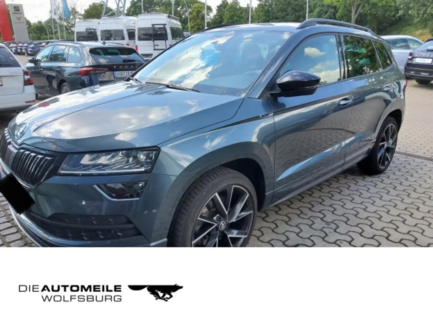 Skoda Karoq 2.0 TSI DSG 4x4 Sportline Standhzg/ACC/Rüc Grau - 1