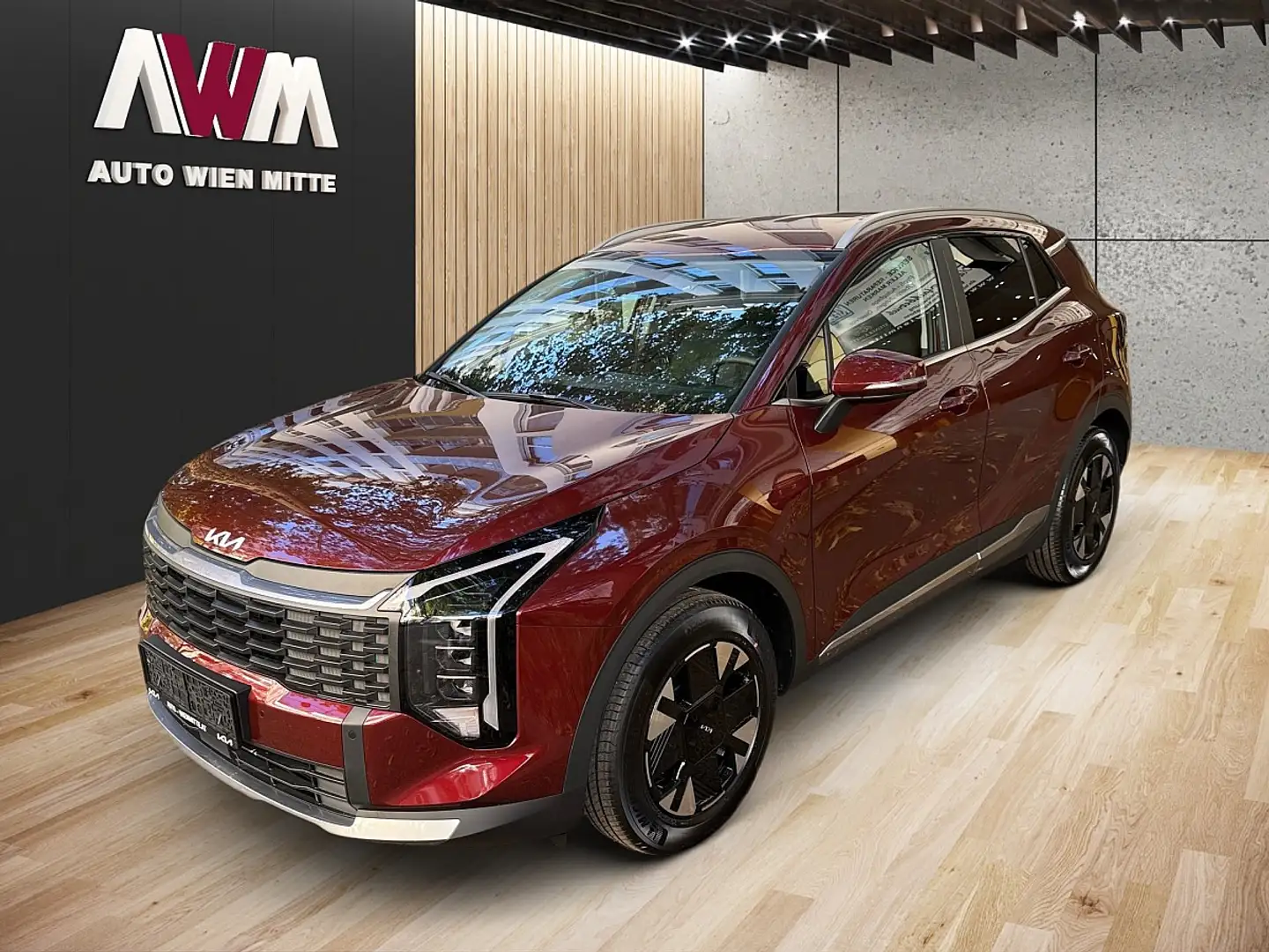 Kia Sportage 1,6 TGDI Silber DCT MY26| AUTO WIEN MITTE Rot - 1