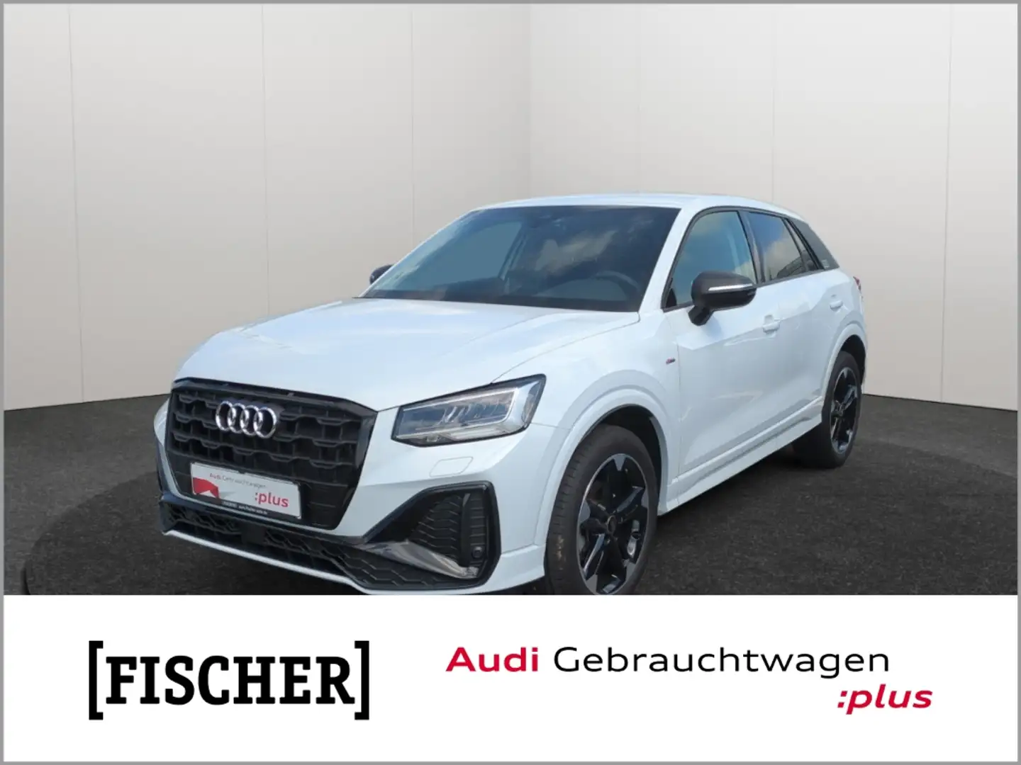 Audi Q2 30TFSI S line LED AHK SHZ Vorber. Navi Blanc - 1