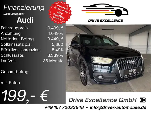 Audi Q3 2.0 TDI KEYLESS SH AHK NAVI BT RFK PDC TEMP