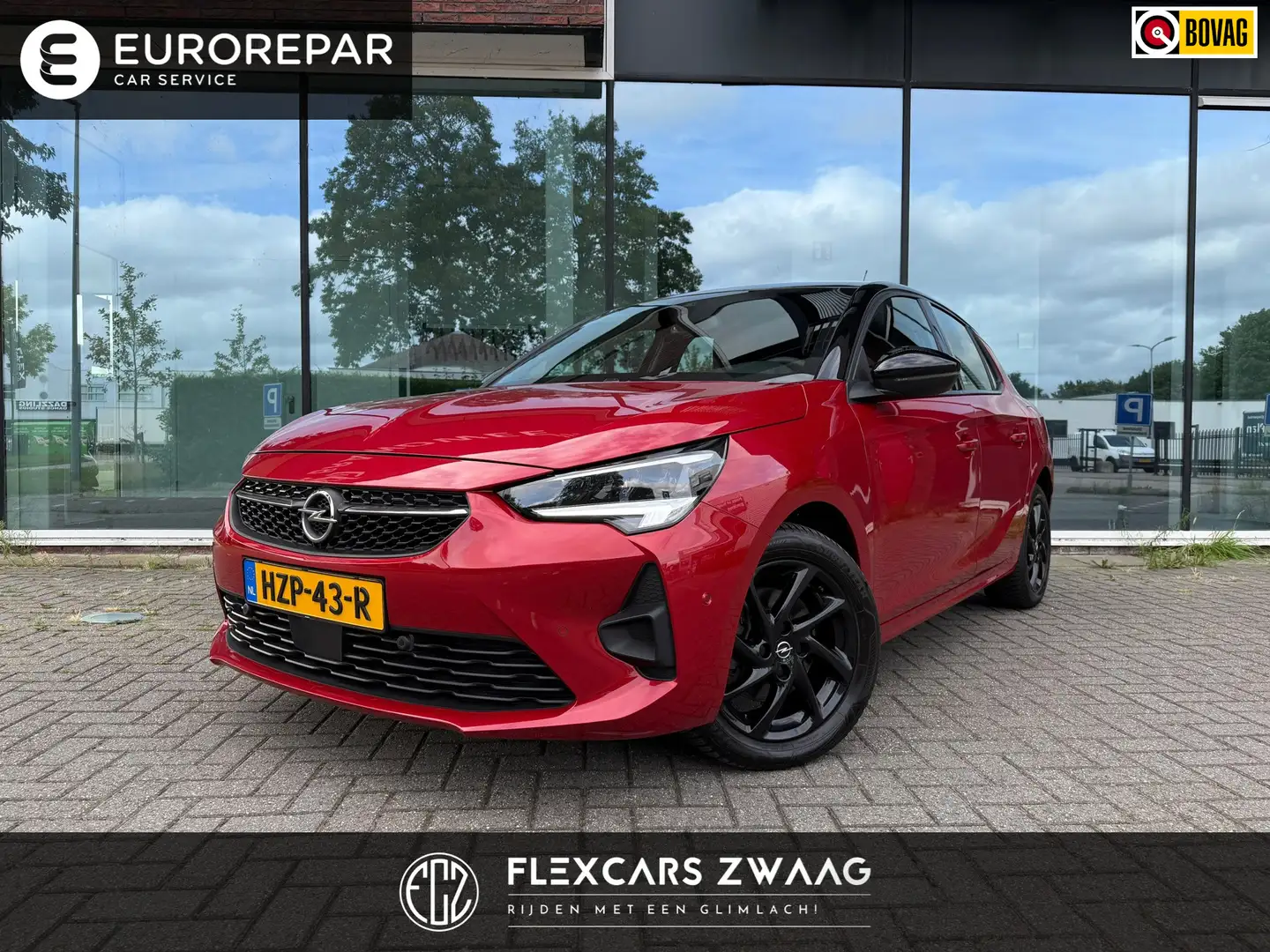 Opel Corsa 1.2 Turbo 130pk GS Line - Automaat - Airco - LED - Rosso - 1