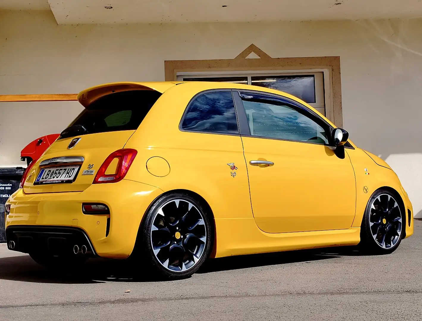Abarth 595 Pista Abarth 595 Pista *Giallo Modena *VMAXX GEWINDE ... Gelb - 2