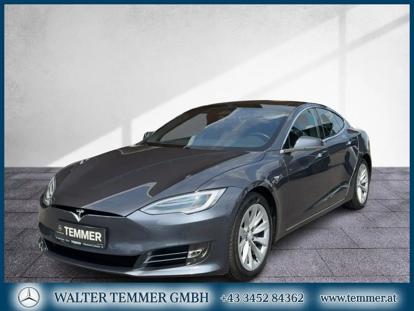Tesla Model S 100D Autopilot ACC Pano 360° SHZ LHZ Silber - 1