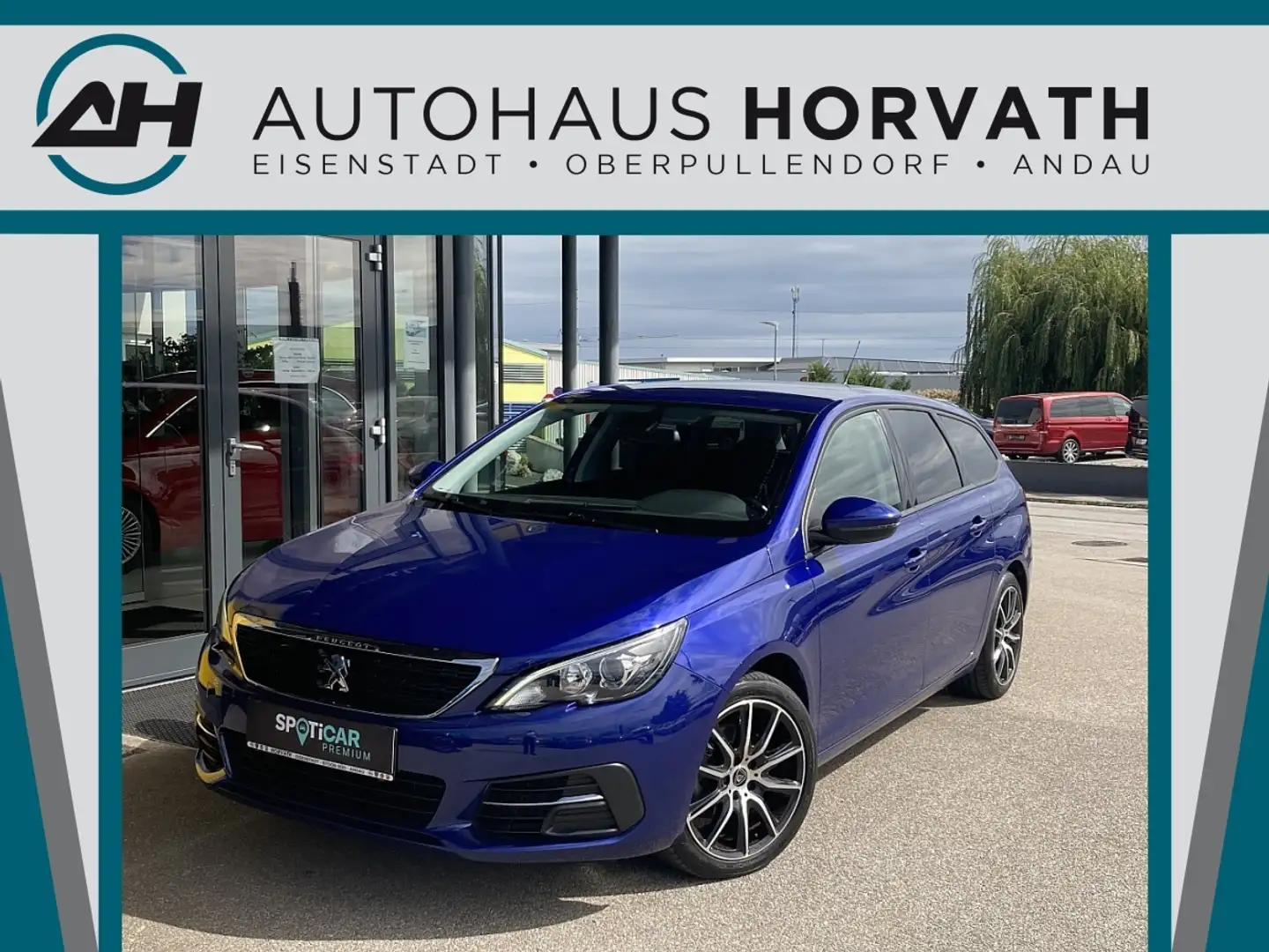 Peugeot 308 SW 1,5 BlueHDI 130 Active S&S Blauw - 1