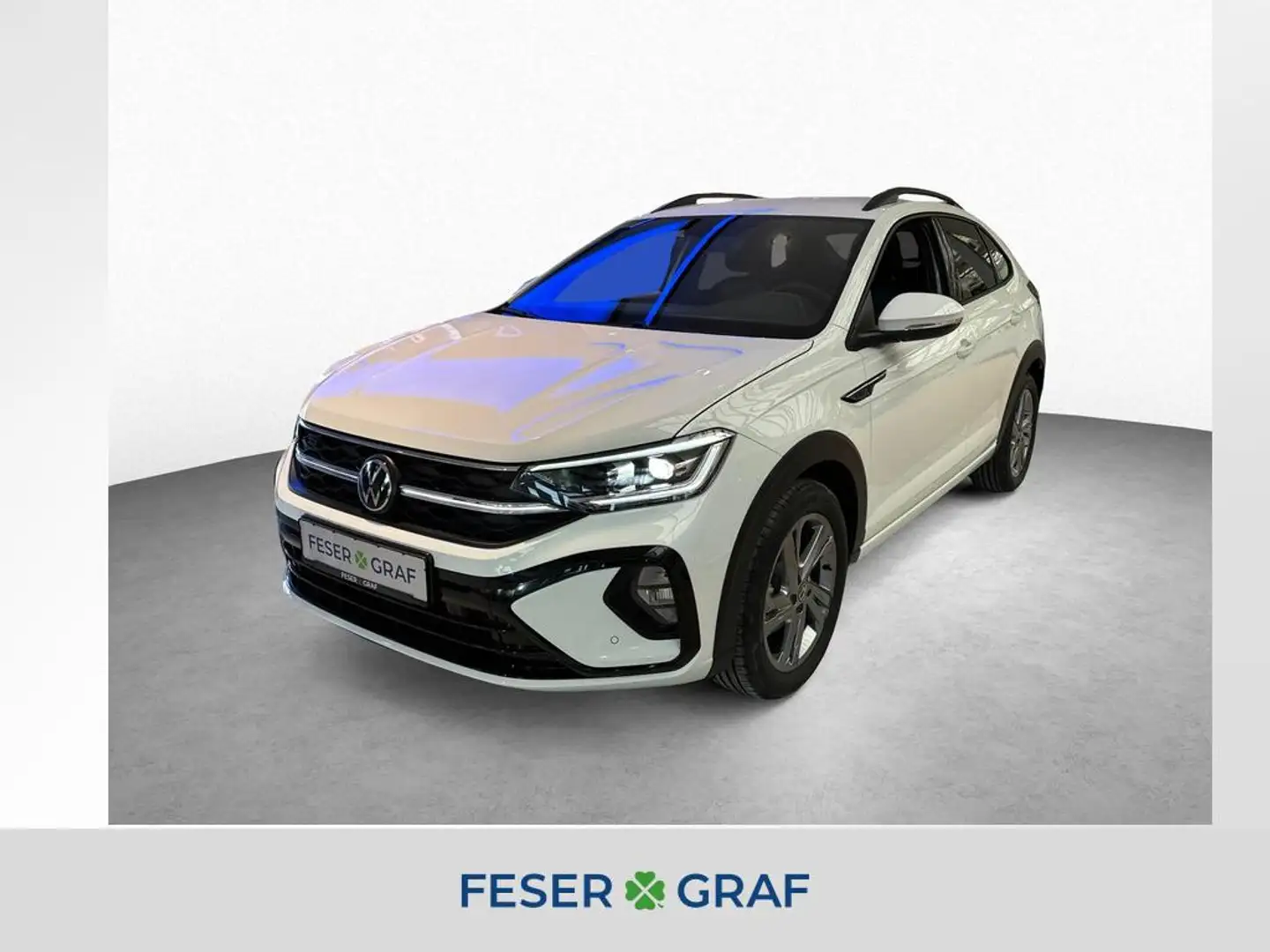 Volkswagen Taigo 1.0 TSI R-LINE LED-MATRIX ACC APP SHZ Blanc - 1