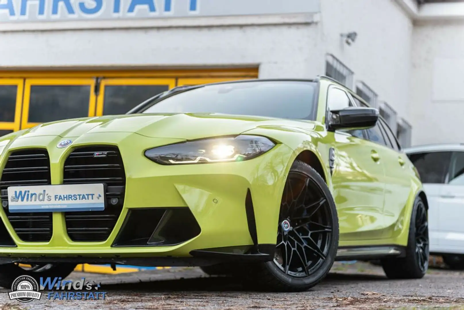 BMW M3 xDrive Competition Jaune - 2