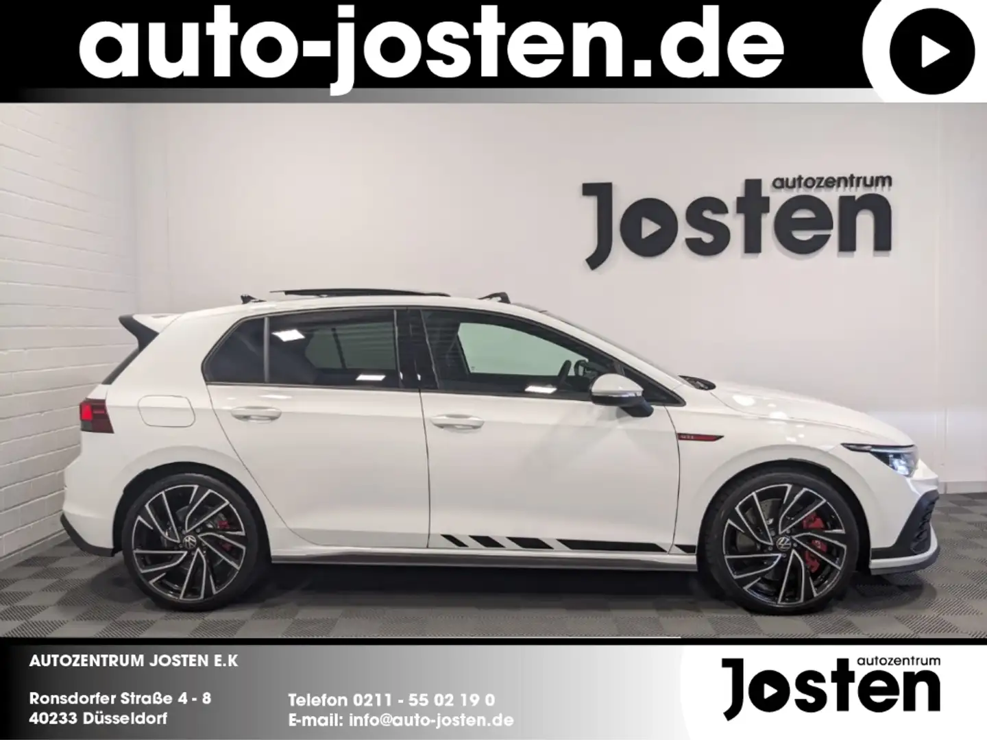 Volkswagen Golf GTI Clubsport Pano virtual Harman Kardon Blanc - 2