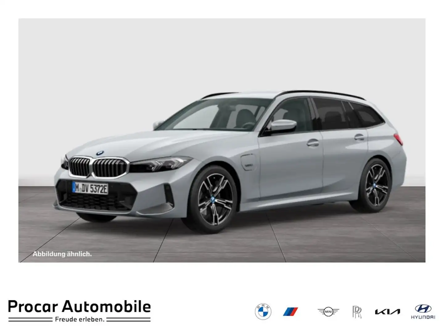 BMW 320 e M Sport RFK NAVI LED Sound Syst. PDC V+H Grau - 1