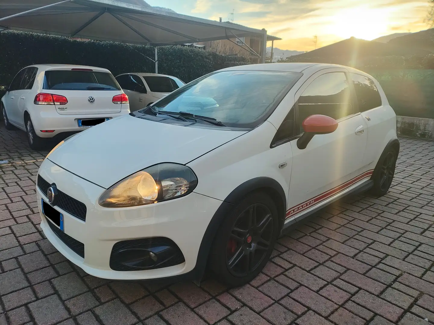 Abarth Grande Punto ABARTH PUNTO 1.4 t. t-jet 155cv 3p Weiß - 1