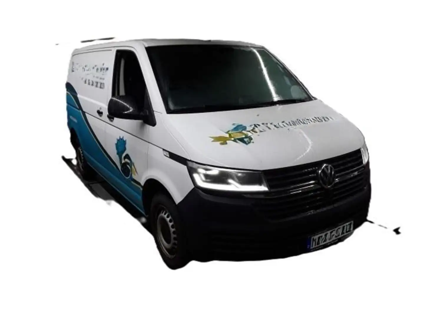 Volkswagen T6.1 Kasten 2,0 TDI KLIMA LED AHZV GRA PDC 3,2t Blanc - 2