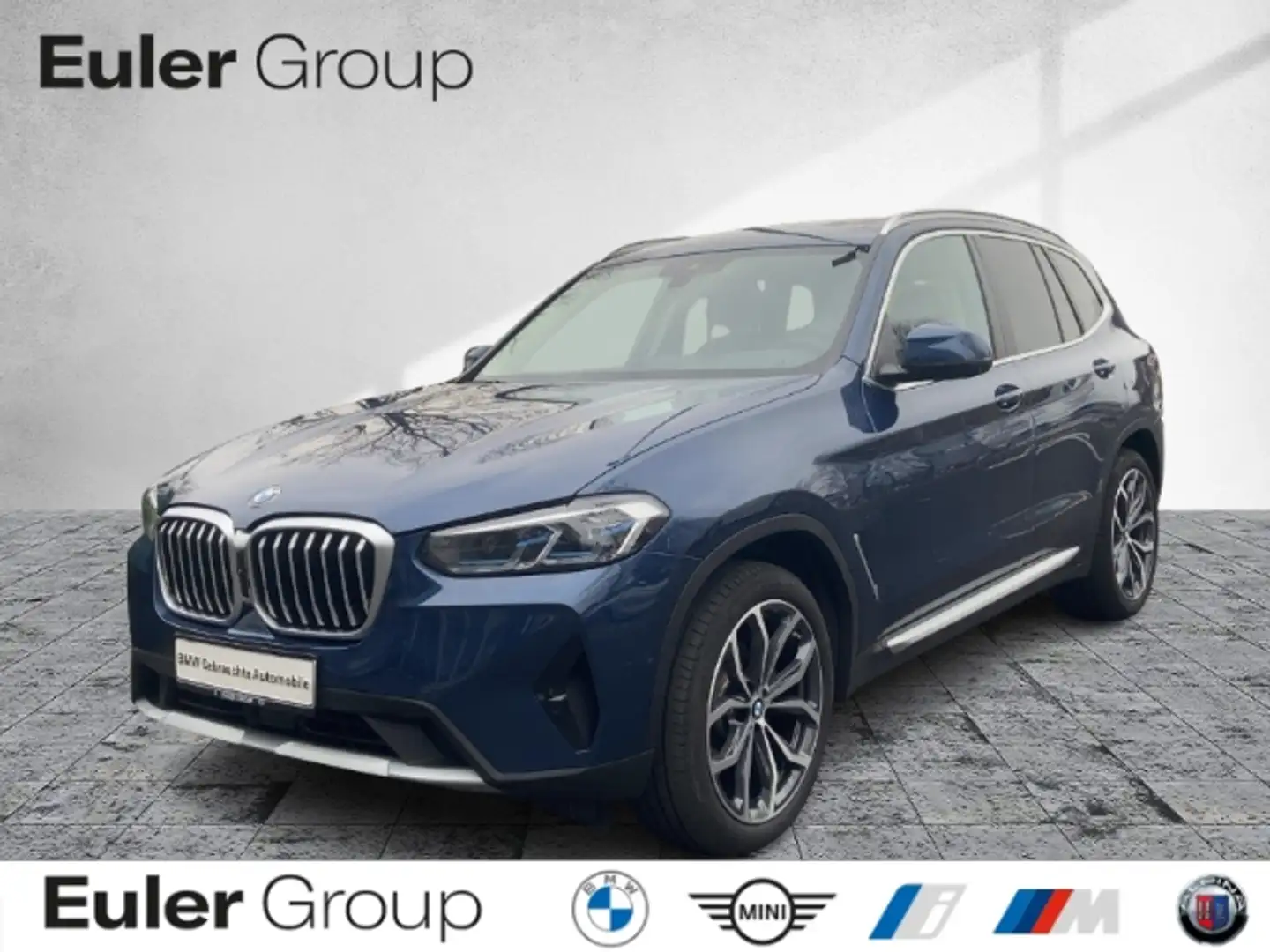 BMW X3 xDr20d LCProf StandHZG ACC PANO H/K 360Kamera Blau - 1
