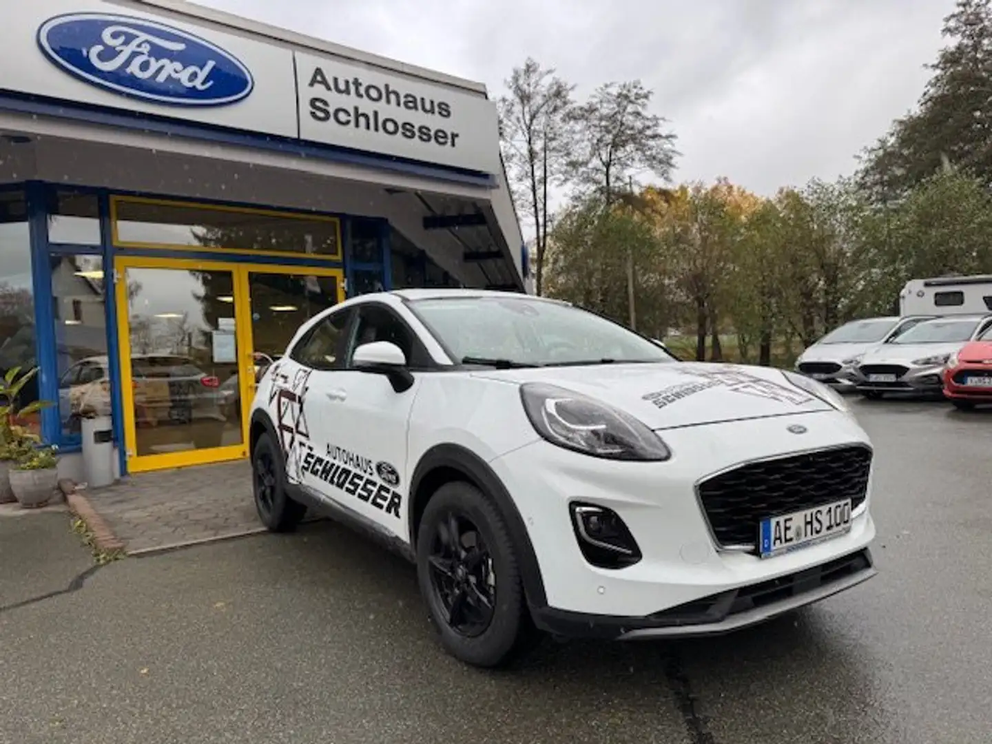 Ford Puma 1.0 EcoBo. Hyb. Titan. Winterpaket PDC+Kamera, FGS Weiß - 1