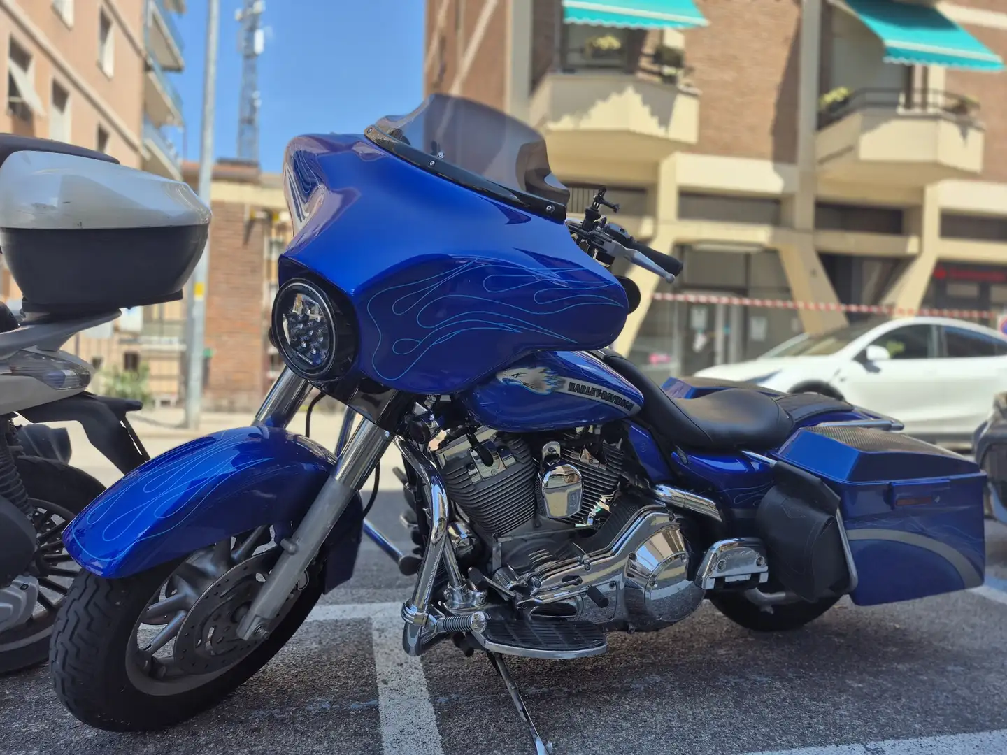 Harley-Davidson Electra Glide Blu/Azzurro - 1
