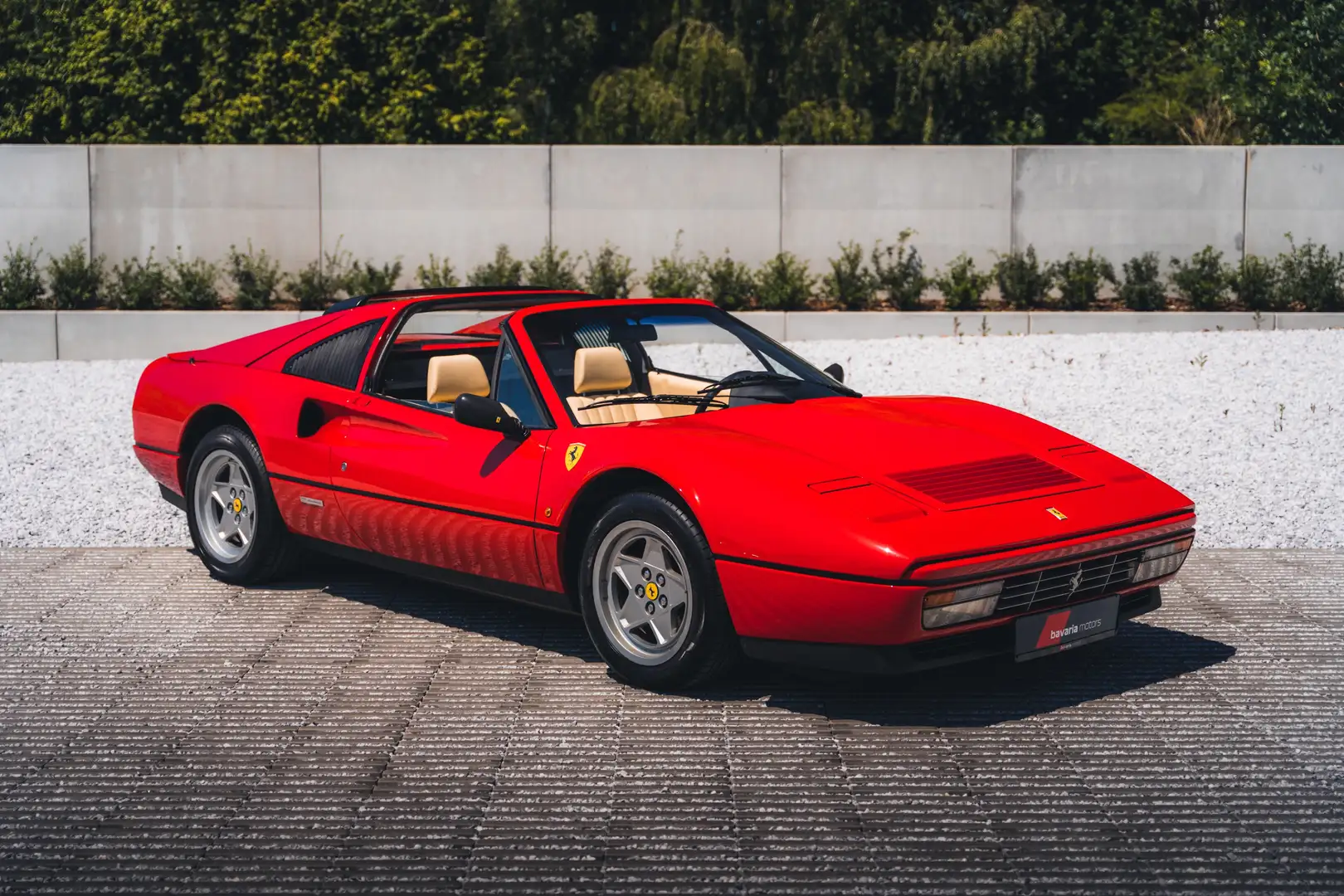 Ferrari 328 GTS / Rosso Corsa / Crema Leather Rot - 1