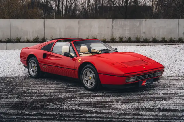 Ferrari 328 GTS / Rosso Corsa / Crema Leather
