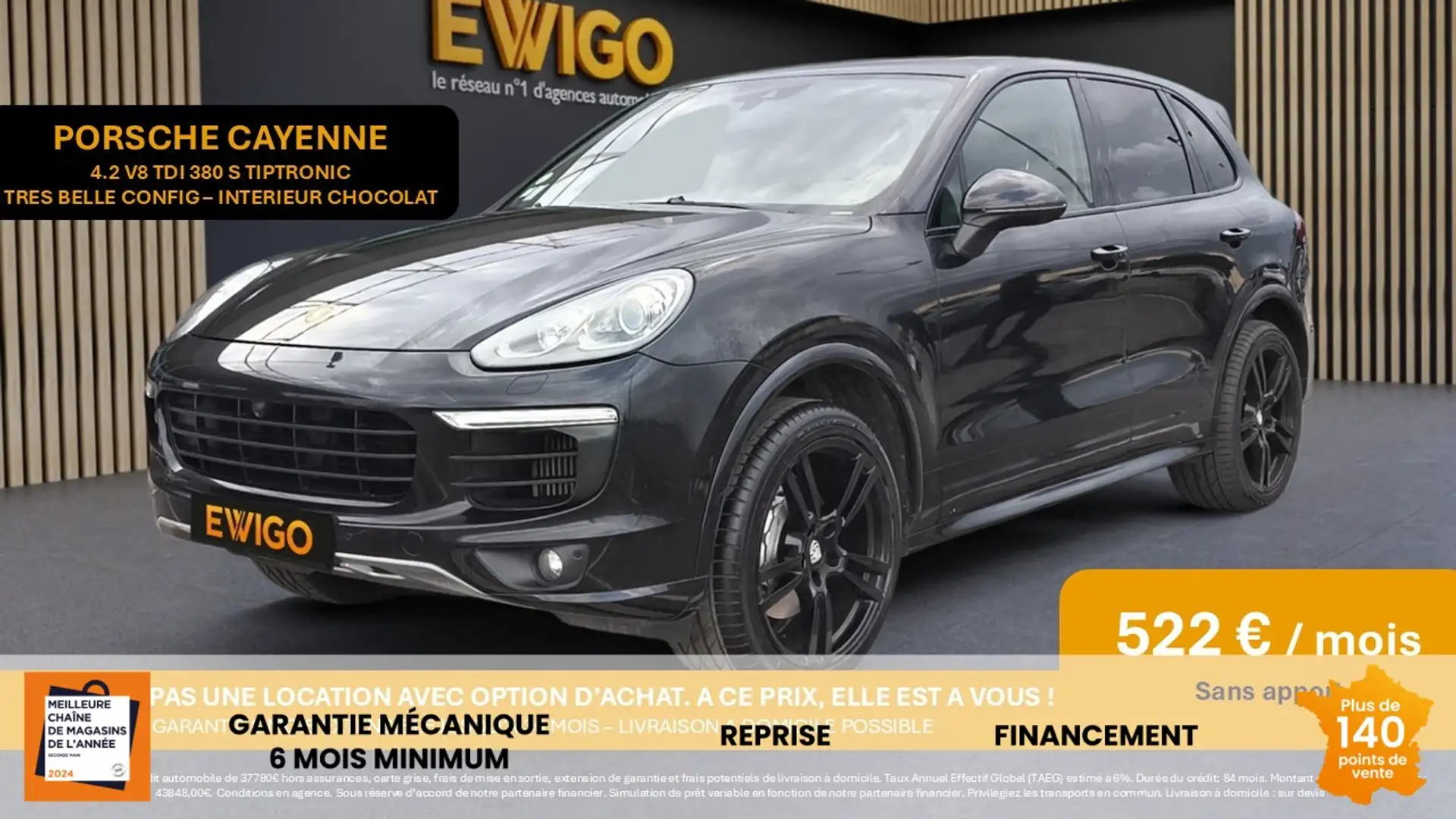 Porsche Cayenne 4.2 TDI 380 S TIPTRONIC BVA - 1