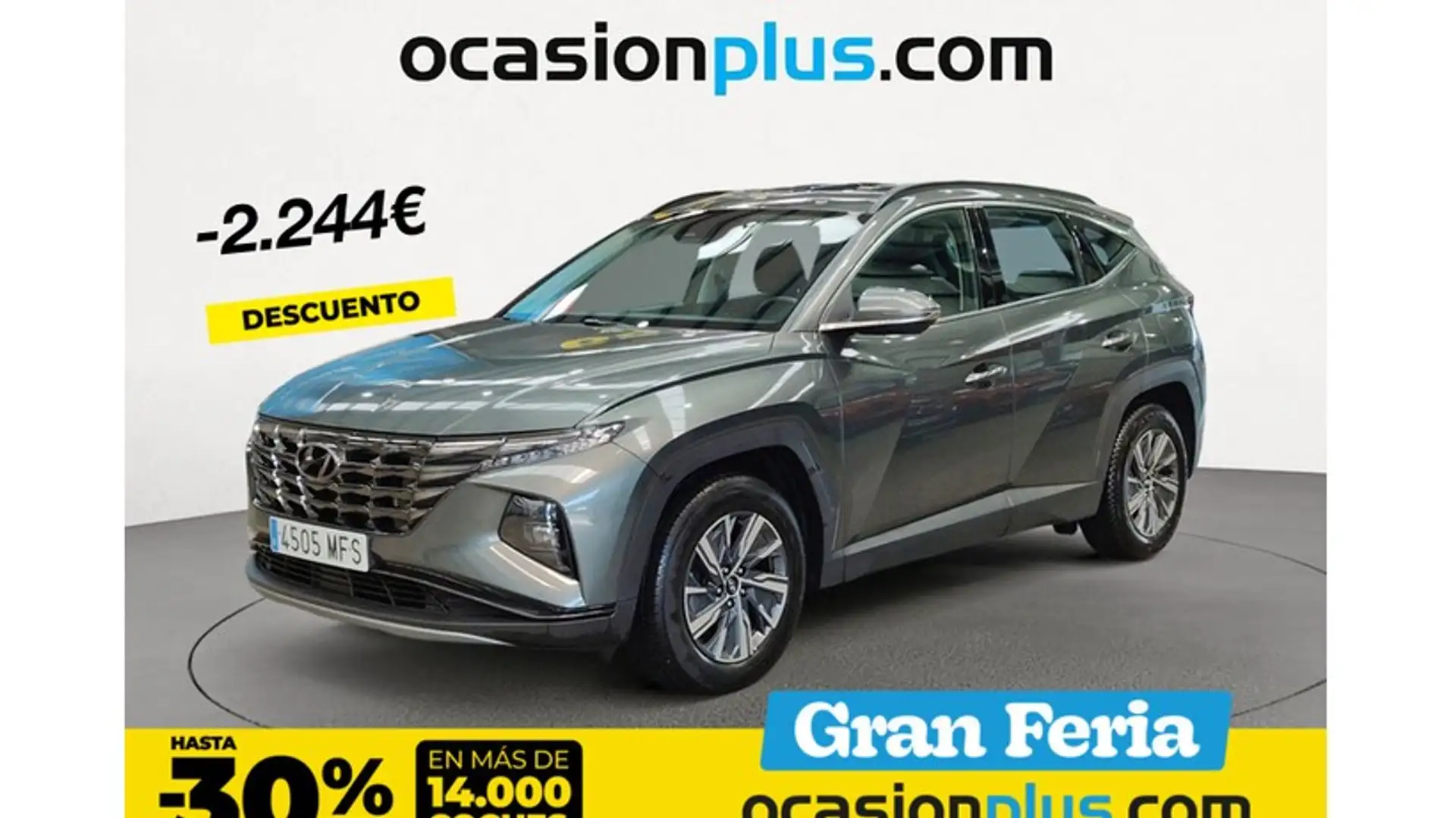 Hyundai TUCSON 1.6 CRDI Maxx 4x2 Grijs - 1