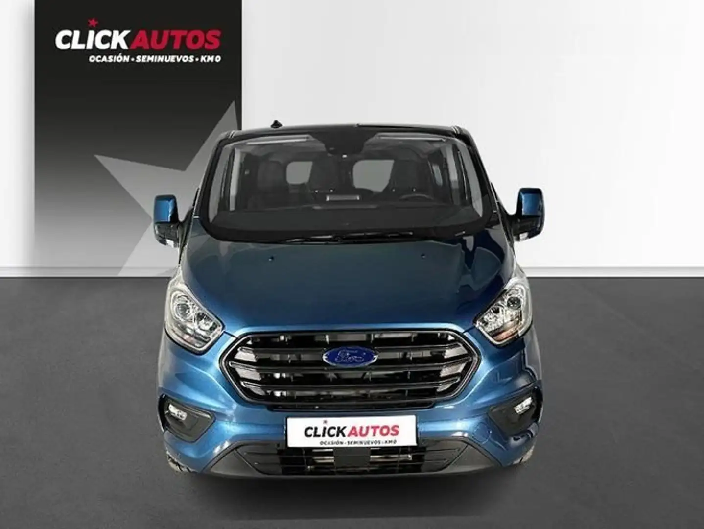 Ford Transit Custom 2.0 TDCI 130CV Kombi FT320 L1 Trend Azul - 2