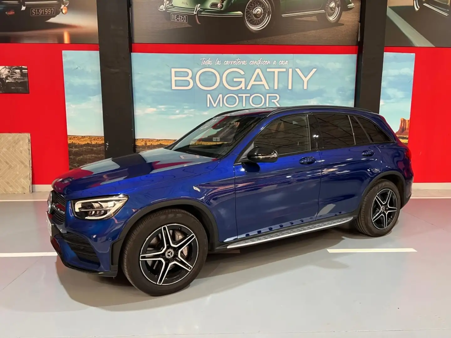 Mercedes-Benz GLC 200 200d 4Matic 9G-Tronic Azul - 2