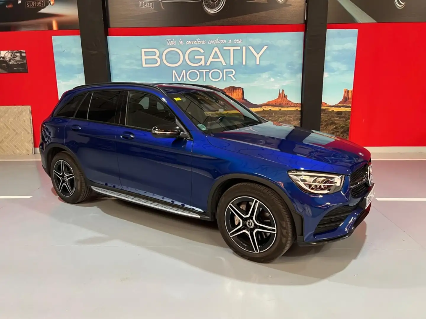 Mercedes-Benz GLC 200 200d 4Matic 9G-Tronic Azul - 1
