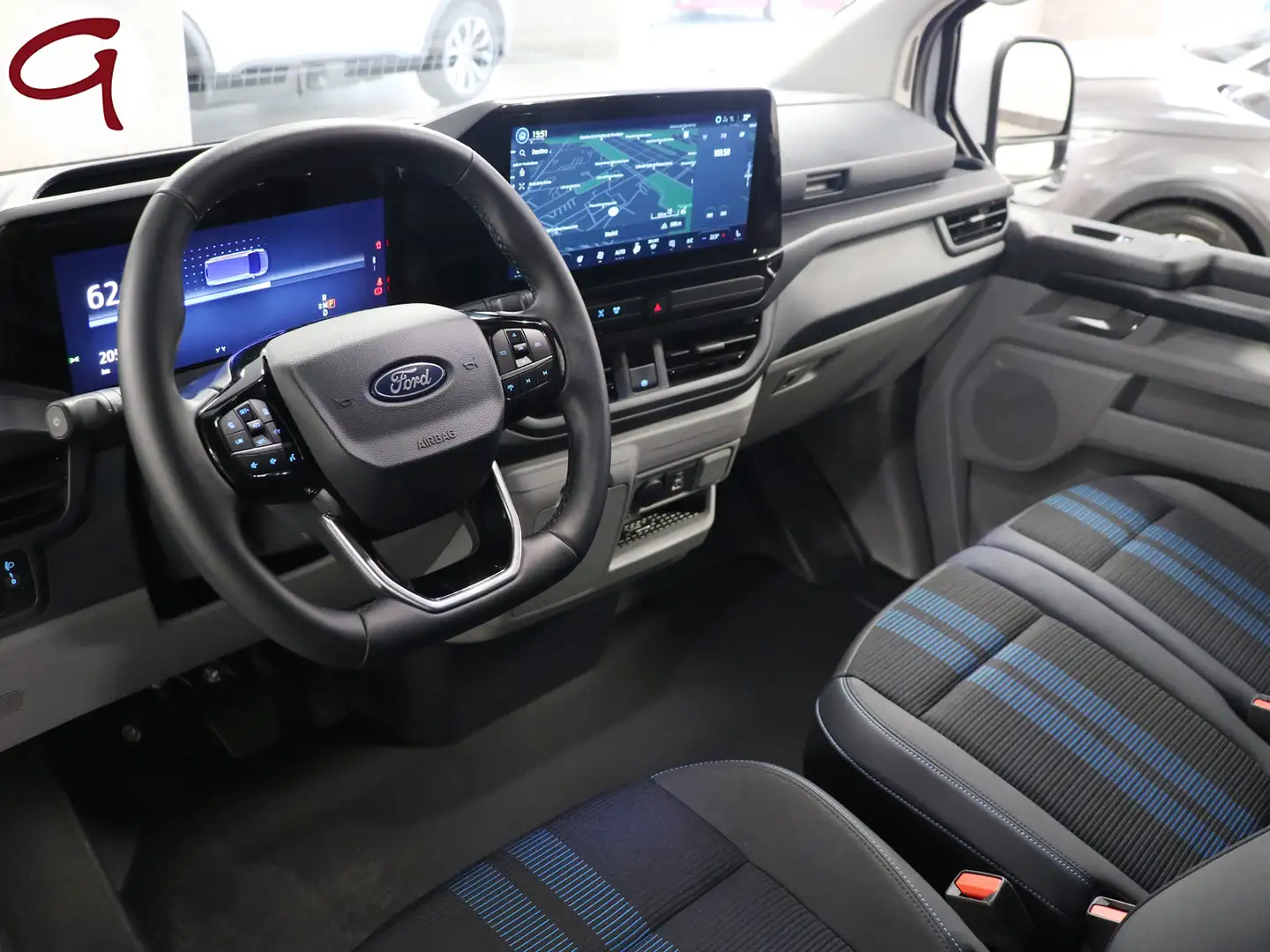 Ford Transit Custom E-Transit Van Sport 320 L1 160kW Blanc - 2