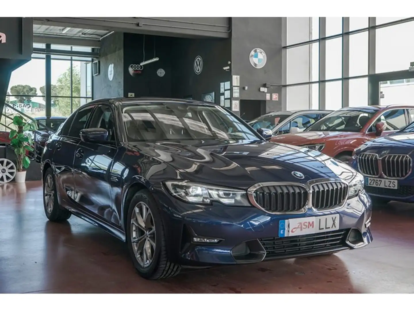 BMW 318 318d Blau - 2