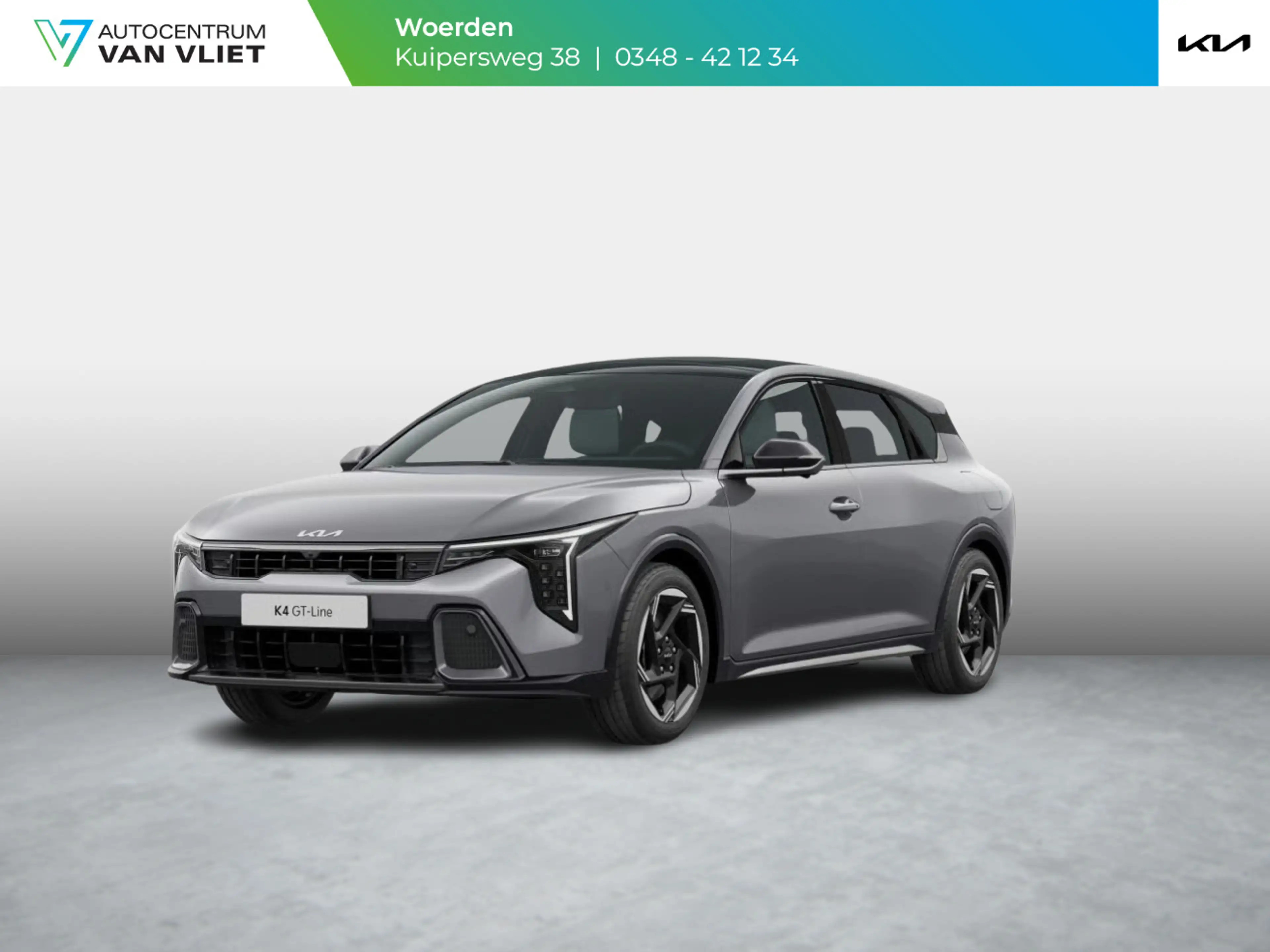 Kia K4 1.0 T-GDi MHEV GT-Line Launch Edition (pano) | Act