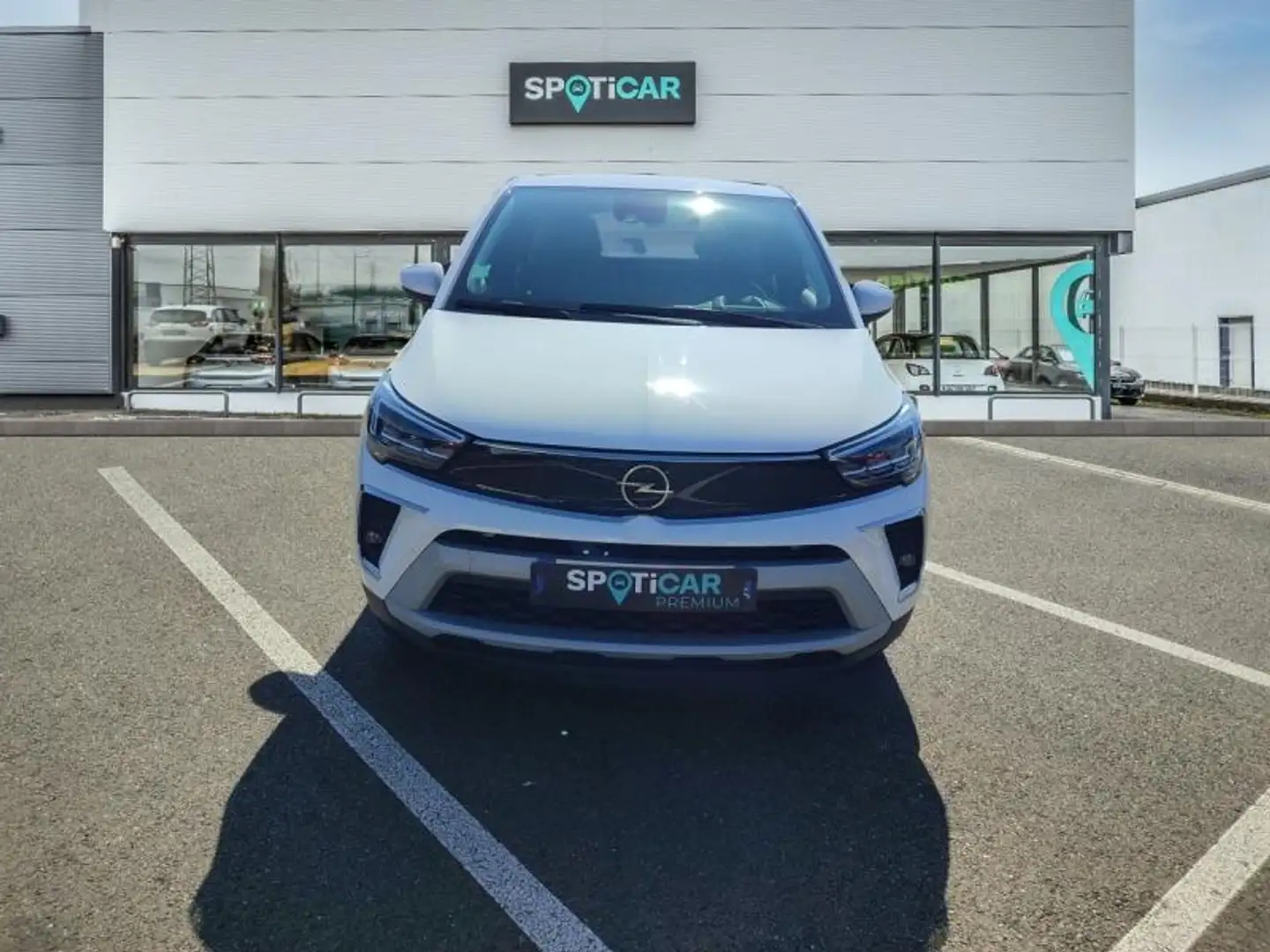 Opel Crossland 1.2 Turbo 110ch Elegance Business GPS Camera Blanc - 2