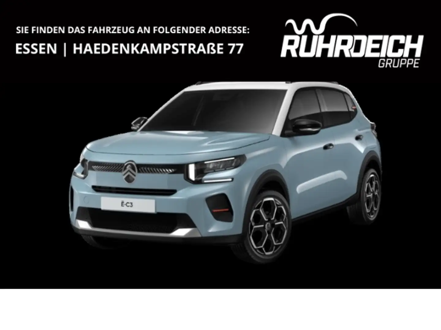 Citroen C3 e-MAX Standard-Range BLACKDEALS DER RUHRDEICHGRUPP Blau - 1
