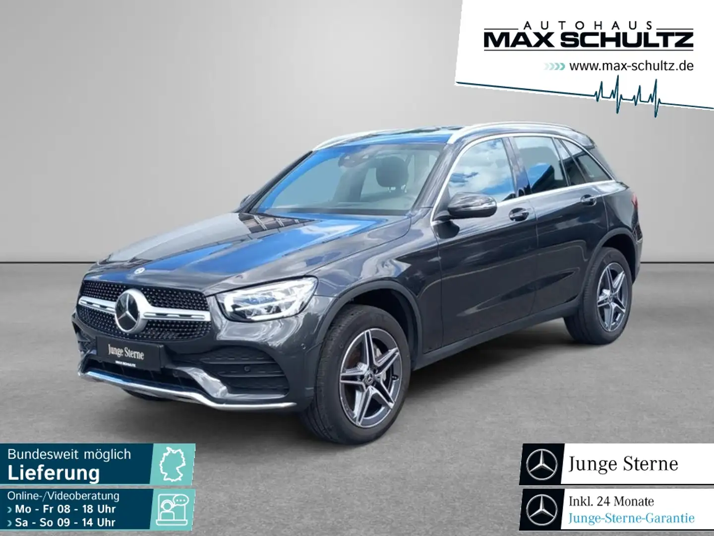 Mercedes-Benz GLC 300 de 4MATIC *AHK*ParkAss*LED*el.Heck*PDC Grau - 1