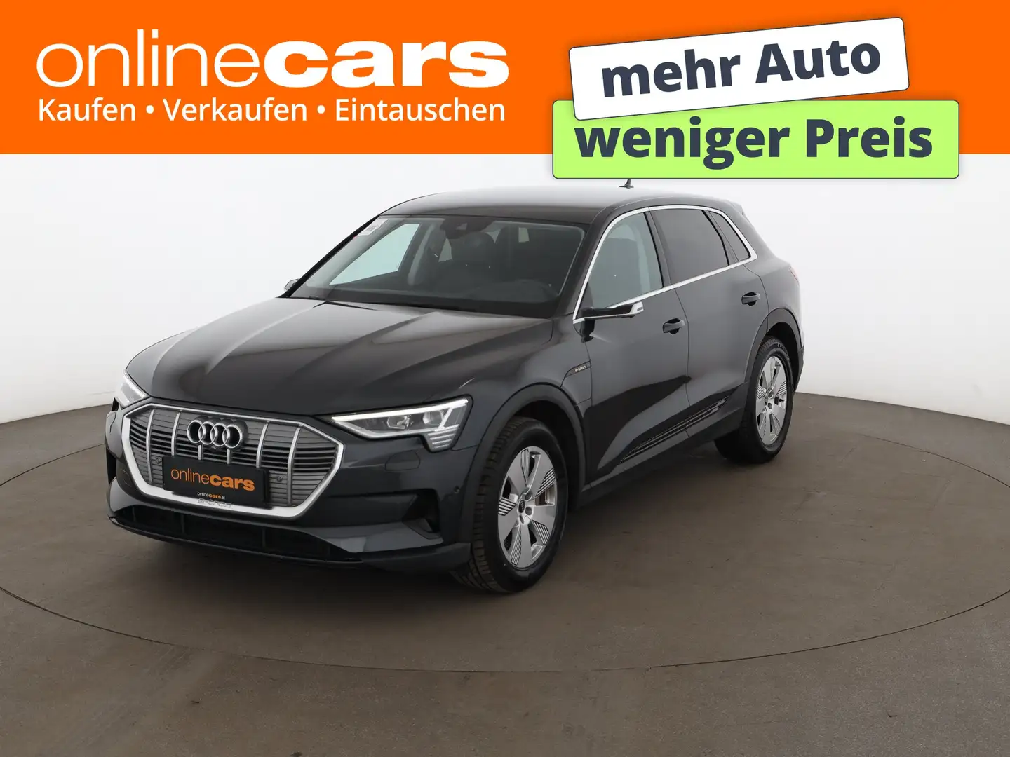Audi e-tron 55 quattro 95kWh Aut LED 360-CAM HEAD-UP Grau - 1