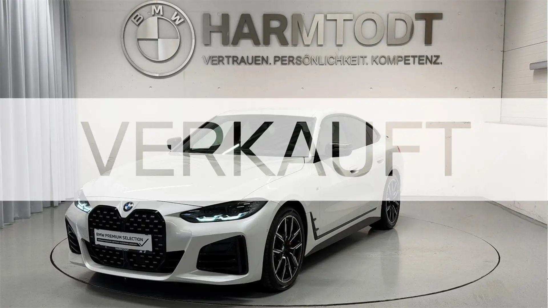 BMW 420 d xDrive Gran Coupe White - 1