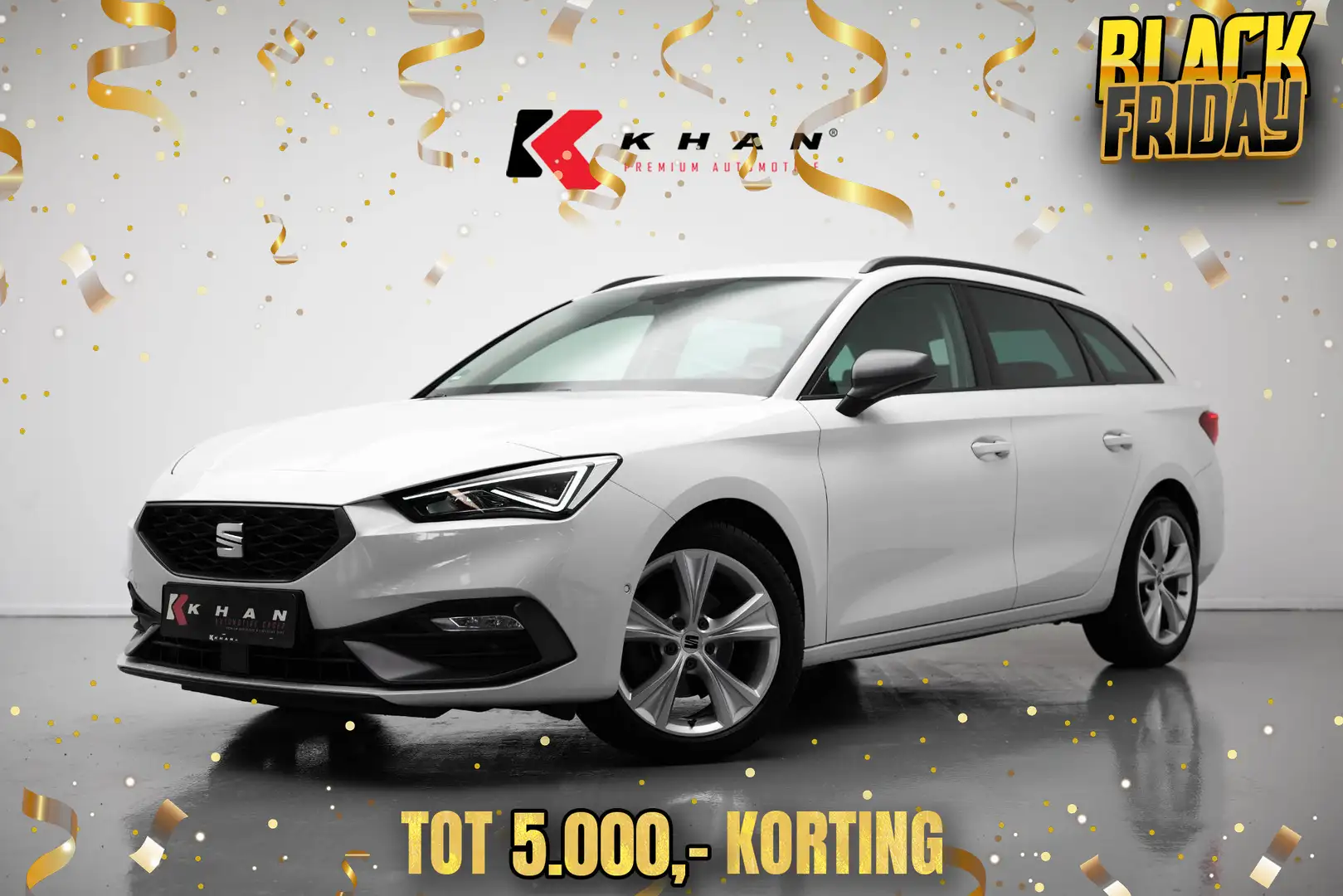 SEAT Leon Sportstourer 1.5 TSI Style |ACC|Ambient|FR-Pakket Blanc - 1