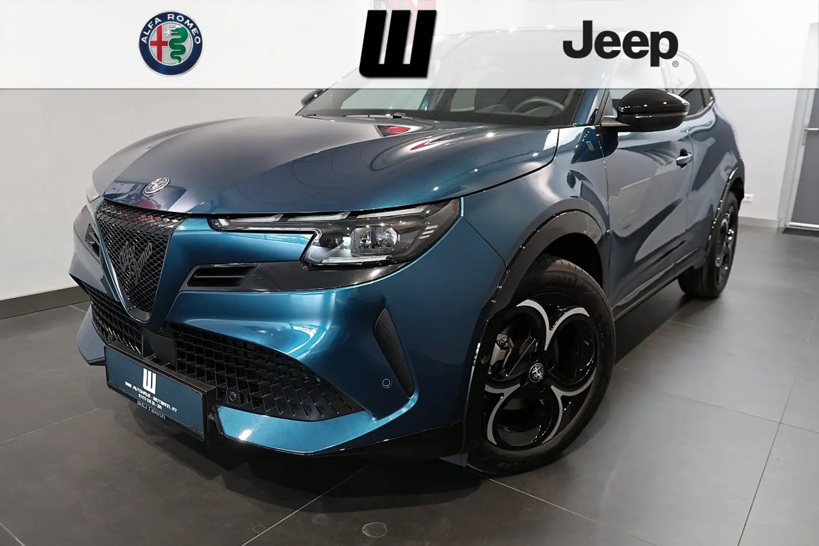 Alfa Romeo Junior Ibrida 1.2 e-DCT6 Mild-Hybrid W-EDIZIONE Bleu - 1